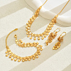 Elegant French Style Brass Jewelry Sets WQ5168-1