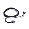 Adjustable Nylon Cord Braided Bracelets BJEW-JB04415-01-3