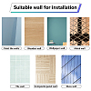 8 Sheets 8 Styles PVC Waterproof Wall Stickers DIY-WH0345-113-4