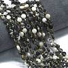 Natural Zebra Jasper Beads Strands G-K389-B56-01-2