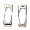 Non-Tarnish 201 Stainless Steel Linking Rings STAS-Z031-07P-1