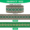 Ethnic Style Embroidery Polyester Ribbons OCOR-WH0060-56A-2