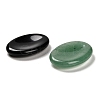 Natural & Synthetic Mixed Gemstone Oval Worry Stone G-R487-01-4