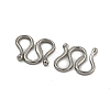 304 Stainless Steel S-Hook Clasps STAS-U007-19A-P-2
