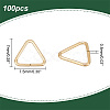   Brass Triangle Linking Ring KK-PH0009-11-2