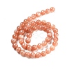 Natural Sunstone Beads Strands G-G066-8mm-2