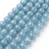 Natural Quartz Beads Strands X-G-O047-07-8mm-1