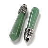 Natural Green Aventurine Pointed Big Pendants G-F766-02AS-10-2