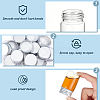 BENECREAT 20Pcs Glass Bead Containers CON-BC0007-31A-4