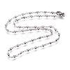 304 Stainless Steel Chain Necklaces STAS-P164-12-2