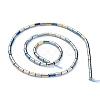 Electroplate Glass Beads Strands X-EGLA-K014-B-FP05-3