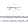 304 Stainless Steel Paperclip Chains CHS-F011-01A--P-1