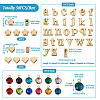 DIY Birthstone Jewelry Making Finding Kit FIND-TA0002-12-11