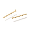 Brass Flat Head Pins KK-H502-01A-G-2