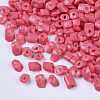 6/0 Baking Paint Glass Seed Beads SEED-S034-A10-3