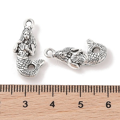 Tibetan Style Alloy Pendants TIBE-Q050-02AS-LF-1