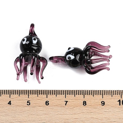 Handmade Lampwork Pendants LAMP-I029-01B-1