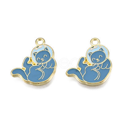 Alloy Enamel Pendants ENAM-N059-85-1