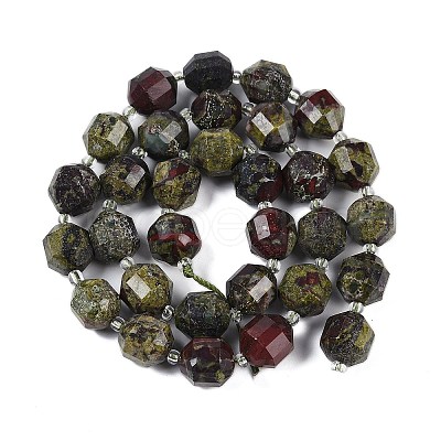 Natural Dragon Blood Beads Strands G-O201B-138G-1