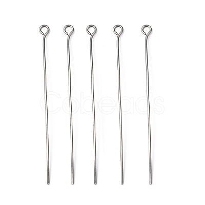 Tarnish Resistant 304 Stainless Steel Eye Pin STAS-R045-50mm-1