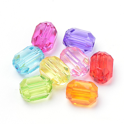 Transparent Acrylic Beads X-TACR-S144-23-1