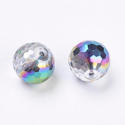 Imitation Austrian Crystal Beads SWAR-F073-10mm-31-1