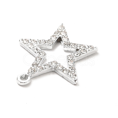 Alloy Rhinestone Pendants ALRI-C007-28P-1