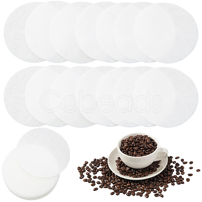 100Pcs Paper Coffee Filters FIND-WH0423-58B-1