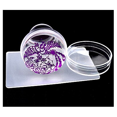 Silicone Head Nail Art Seal Stamp MRMJ-G006-04-1