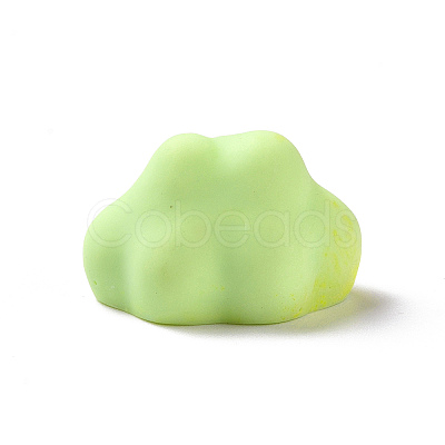 Cute Opaque Resin Cabochons RESI-L037-02F-1