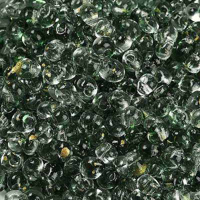 6/0 Spray Paint Glass Seed Beads SEED-H003-11I-1