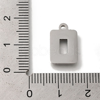 304 Stainless Steel Manual Polishing Pendants STAS-M059-01P-A01-1