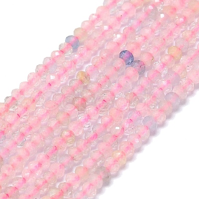 Natural Morganite Beads Strands G-G106-A22-01-1