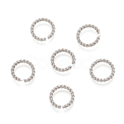 Tarnish Resistant 304 Stainless Steel Jump Rings STAS-O131-13P-1