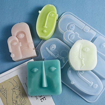 DIY Silicone Statue Candle Molds DIY-Q035-04-1