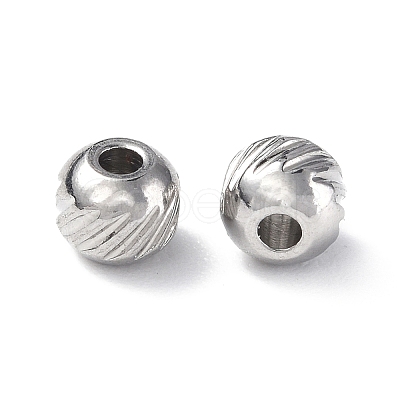 Non-Tarnish 201 Stainless Steel Beads STAS-G298-02B-P-1