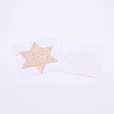 Self Adhesive Brass Stickers DIY-TAC0005-38C-2cm-1