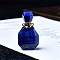 Natural Lapis Lazuli Perfume Bottles, Refillable Essential Oil Bottles, 2x3.7cm