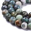 Natural Chrysocolla Beads Strands G-R477-8mm-3