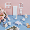 Olycraft 20pcs 9 styles Plastic Furniture Dollhouse Home Decorations DJEW-OC0001-45-5