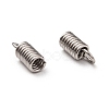 Tarnish Resistant 304 Stainless Steel Terminators STAS-E016-2-2