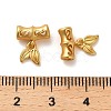 Brass European Dangle Charms KK-B110-03G-3