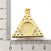 Real 18K Gold Plated Brass Pendants KK-L209-007G-04-3