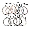 Stainless Steel & Glass Beads Mobile Straps AJEW-H153-05P-1