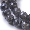 Natural Labradorite Beads Strands G-P428-9B-8mm-3