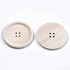 Large Natural Wood Buttons X-WOOD-N006-87C-01-2