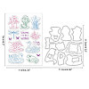 Globleland PVC Plastic Stamps DIY-GL0001-73-2