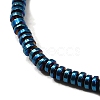 Electroplated Synthetic Non-magnetic Hematite Beads Strands G-L613-G01-01C-2