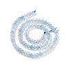 Natural Aquamarine Beads Strands G-H278-05-3