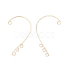 316 Stainless Steel Ear Cuff Findings X-STAS-H148-01G-2